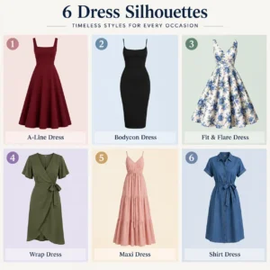 types of party wear dresses for women