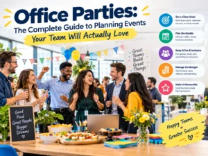 Office Parties: The Complete Guide to Planning Events Your Team Will Actually Love