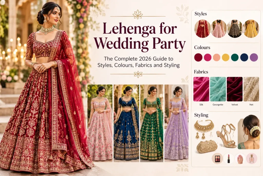 lehenga for wedding party