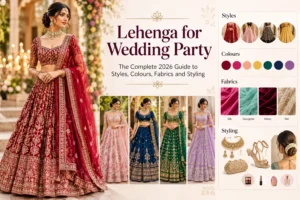 Lehenga for Wedding Party: The Complete 2026 Guide to Styles, Colours, Fabrics and Styling