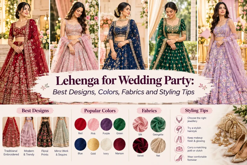 lehenga for wedding party